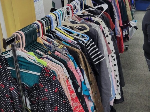 Open Clothing Closet - Shirt Rack